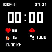 华米跃我Amazfit Bip手表表盘