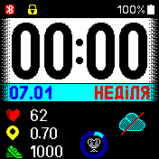 华米跃我Amazfit Bip手表表盘