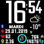 华米跃我Amazfit Bip手表表盘