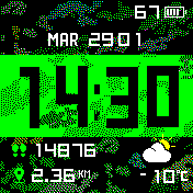 华米跃我Amazfit Bip手表表盘