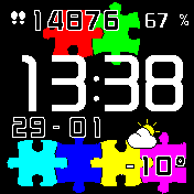 华米跃我Amazfit Bip手表表盘