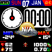 华米跃我Amazfit Bip手表表盘