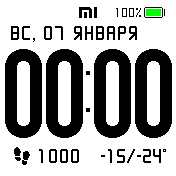 华米跃我Amazfit Bip手表表盘
