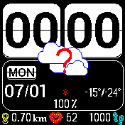 华米跃我Amazfit Bip手表表盘