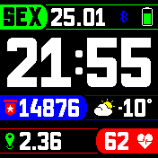 华米跃我Amazfit Bip手表表盘