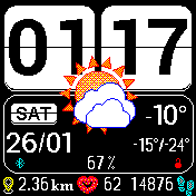 华米跃我Amazfit Bip手表表盘