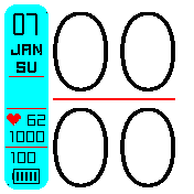 华米跃我Amazfit Bip手表表盘