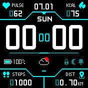 华米跃我Amazfit Bip手表表盘