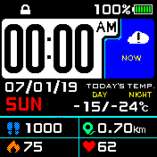 华米跃我Amazfit Bip手表表盘