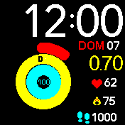 华米跃我Amazfit Bip手表表盘