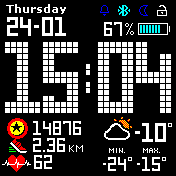 华米跃我Amazfit Bip手表表盘