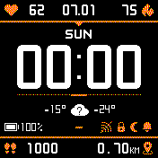 华米跃我Amazfit Bip手表表盘