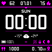 华米跃我Amazfit Bip手表表盘