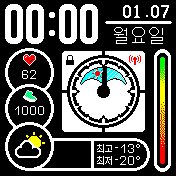 华米跃我Amazfit Bip手表表盘