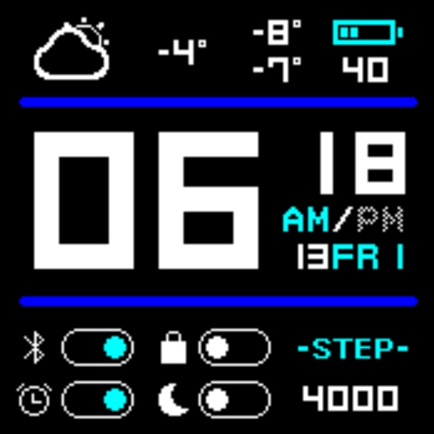华米跃我Amazfit Bip手表表盘