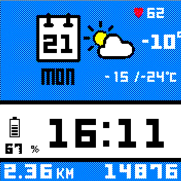 华米跃我Amazfit Bip手表表盘
