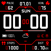 华米跃我Amazfit Bip手表表盘
