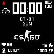 华米跃我Amazfit Bip手表表盘