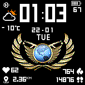 华米跃我Amazfit Bip手表表盘