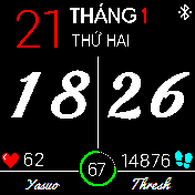 华米跃我Amazfit Bip手表表盘