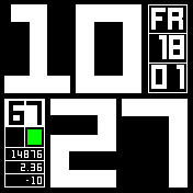 华米跃我Amazfit Bip手表表盘