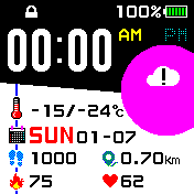 华米跃我Amazfit Bip手表表盘