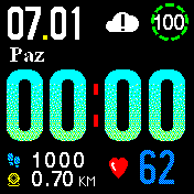 华米跃我Amazfit Bip手表表盘