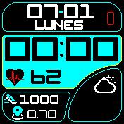 华米跃我Amazfit Bip手表表盘