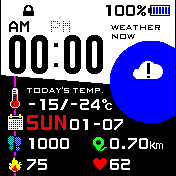 华米跃我Amazfit Bip手表表盘