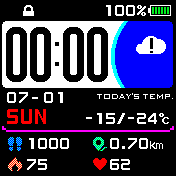 华米跃我Amazfit Bip手表表盘