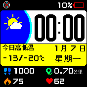华米跃我Amazfit Bip手表表盘