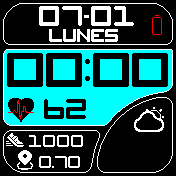华米跃我Amazfit Bip手表表盘