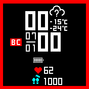 华米跃我Amazfit Bip手表表盘