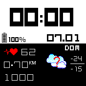 华米跃我Amazfit Bip手表表盘