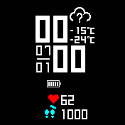 华米跃我Amazfit Bip手表表盘