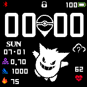 华米跃我Amazfit Bip手表表盘