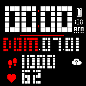华米跃我Amazfit Bip手表表盘