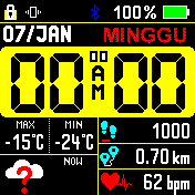 华米跃我Amazfit Bip手表表盘