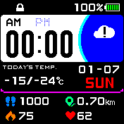 华米跃我Amazfit Bip手表表盘