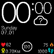 华米跃我Amazfit Bip手表表盘