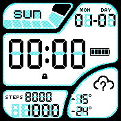 华米跃我Amazfit Bip手表表盘