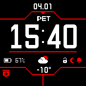 华米跃我Amazfit Bip手表表盘