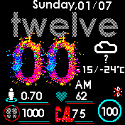 华米跃我Amazfit Bip手表表盘