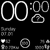 华米跃我Amazfit Bip手表表盘