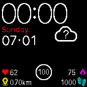 华米跃我Amazfit Bip手表表盘