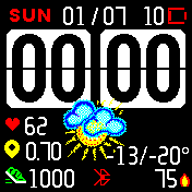 华米跃我Amazfit Bip手表表盘