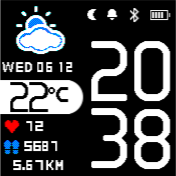 华米跃我Amazfit Bip手表表盘