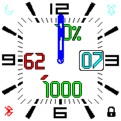 华米跃我Amazfit Bip手表表盘
