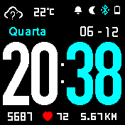 华米跃我Amazfit Bip手表表盘