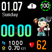 华米跃我Amazfit Bip手表表盘